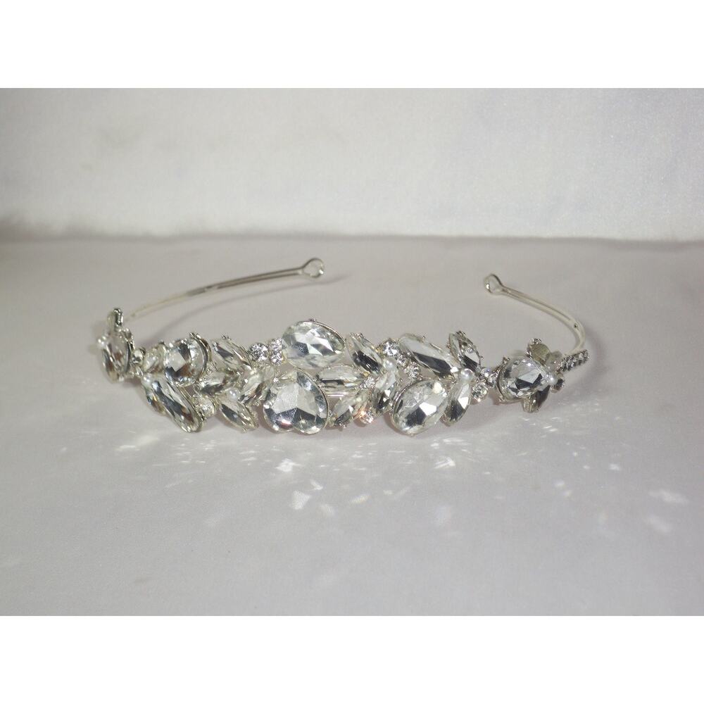 Rhinestone tiara bridal prom party birthday shower headband crystal tiara